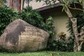 Stones autographed by famous people on territory of Rudana Art Museum