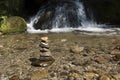 Stones balanced on top of each other