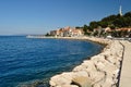 Adriatic sea at Podgora in Croatia