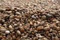 Stones at a beach close up