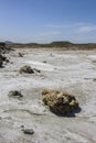 Stones in the desert