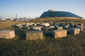 Stones in front of the Planetarium