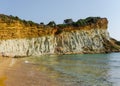 Stones at Gerakas beach in zakynthos island,Greece Royalty Free Stock Photo