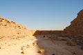 Stones infront of pyramide in Egypte