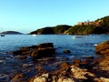 Stones at JoÃÂ£o Fernandes beach in BÃÂºzios, Rio de Janeiro, in the late afternoon.