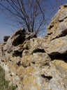 Stones on landshaft Royalty Free Stock Photo