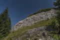 Stones and rock near Velky Choc hill Royalty Free Stock Photo