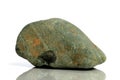 Set Rock stone with names, isolated on a white background with shadow, beautiful lighting, reflections. Granite.