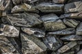 The stones are stacked Royalty Free Stock Photo