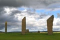 Standing Stones of Stenness, Neolithic megaliths in the island of Mainland Orkney, Scotland