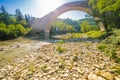 Stones under Alidosi Bridge