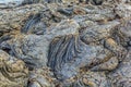 Stones of volcanic flow Royalty Free Stock Photo