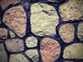 Stones wall abstract