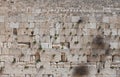 Stones of the western wall Royalty Free Stock Photo