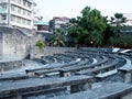 Stonetown old theatre Zanzibar in the evening Royalty Free Stock Photo