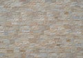 Stoneware wall paneling for exterior with rocks effect. Background and texture Royalty Free Stock Photo