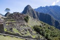 The Ancient Inca Ruins in Machu Picchu, Peru