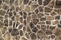 Stonework texture, abstract background of stone wall or flooring