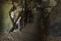 Stoney Littleton 3,500 BC | Long Barrow inside Royalty Free Stock Photo