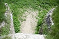 Stoney Littleton 3,500 BC | Long Barrow inside Royalty Free Stock Photo