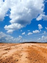 Stony desert. Royalty Free Stock Photo