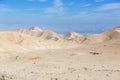 Stony desert in the heat Royalty Free Stock Photo