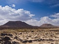 Stony desert and hills