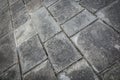 Stony pathway pattern