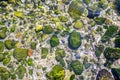 Stony seabed through transparent water Royalty Free Stock Photo