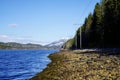Stony shore near Kleive, Norway Royalty Free Stock Photo