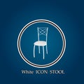 Stool White