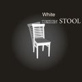 Stool White