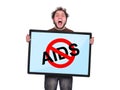 Stop aids Royalty Free Stock Photo