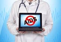 Stop aids Royalty Free Stock Photo
