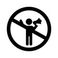 Stop Announcement Isolated Vector icon which can easily modify or edit