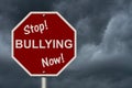 Stop Bullying Now Sign