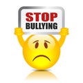 Stop bullying sign