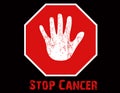 Stop Cancer Illustration