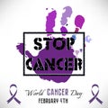Stop Cancer poster