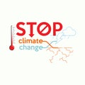 Stop Climate Change Typo