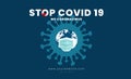 Stop COVID-19-Earth mask inside-dark blue background-01