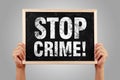 Stop Crime Royalty Free Stock Photo