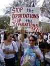 Stop the Deportations Royalty Free Stock Photo