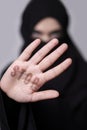 Stop domestic violence against muslim women