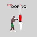 Stop doping icon