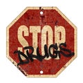 Stop Drugs Sign