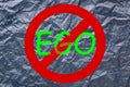 Stop Ego Sign