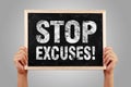Stop Excuses Royalty Free Stock Photo