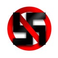 Stop fascism Royalty Free Stock Photo