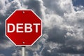 Stop getting into debt